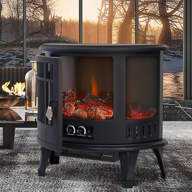 most realistic electric log burner uk