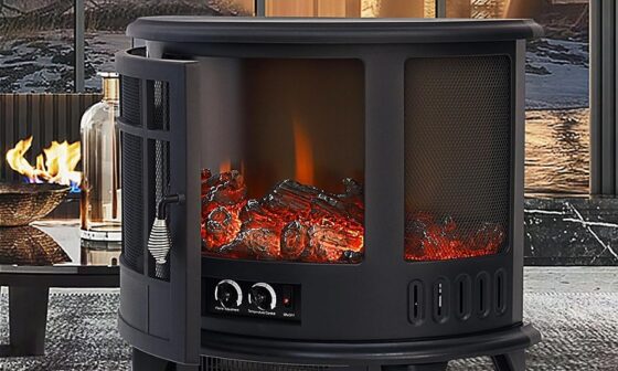 most realistic electric log burner uk